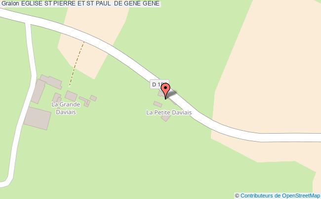 Eglise St Pierre Et St Paul  De Gene  Gené