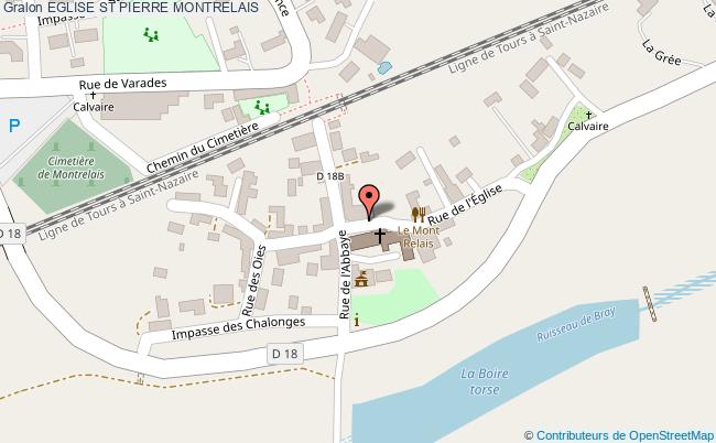 Eglise St Pierre  Montrelais