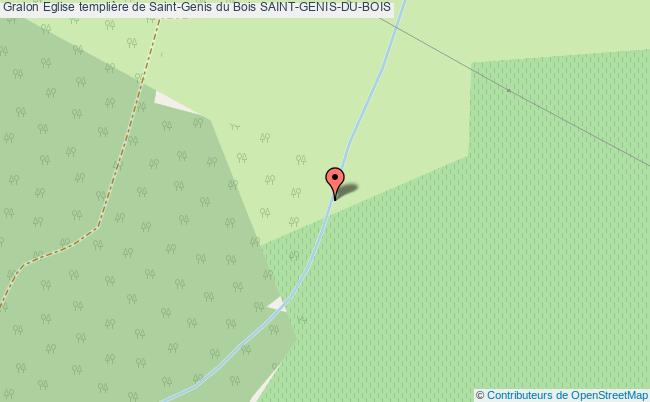 Eglise Templière De Saint-genis Du Bois  Saint-genis-du-bois