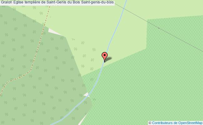 Eglise Templière De Saint-genis Du Bois  Saint-genis-du-bois