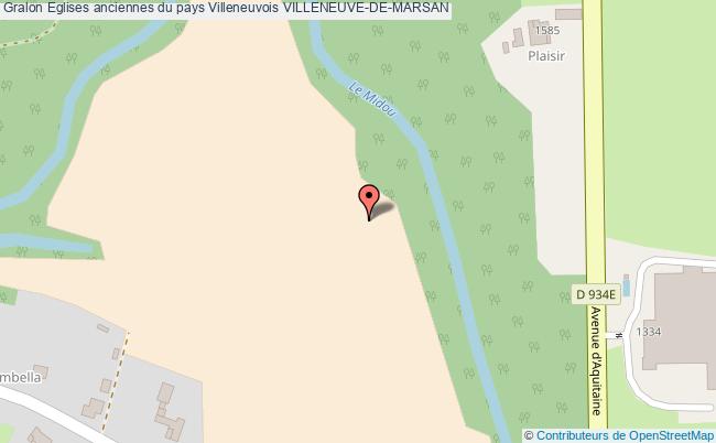 Eglises Anciennes Du Pays Villeneuvois  Villeneuve-de-marsan