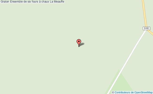 Ensemble De Six Fours à Chaux  La Meauffe