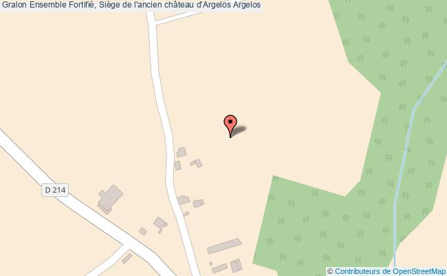 Ensemble Fortifié, Siège De L'ancien Château D'argelos 