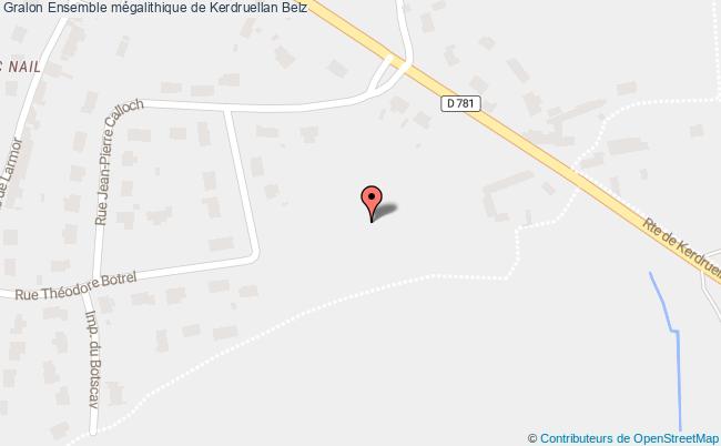 Ensemble Mégalithique De Kerdruellan  Belz