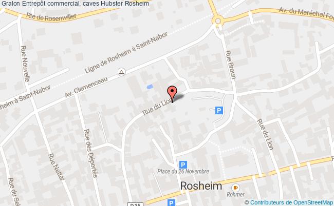 Entrepôt Commercial, Caves Hubster  Rosheim