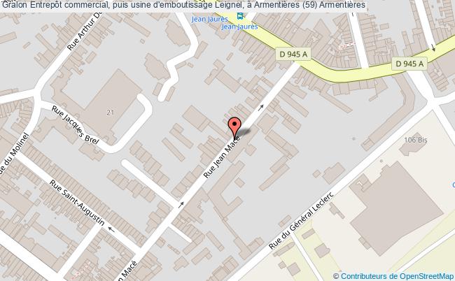 Entrepôt Commercial, Puis Usine D'emboutissage Leignel, à Armentières (59) 