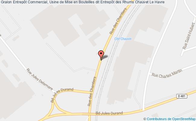 Entrepôt Commercial, Usine De Mise En Bouteilles Dit Entrepôt Des Rhums Chauvet  Le Havre