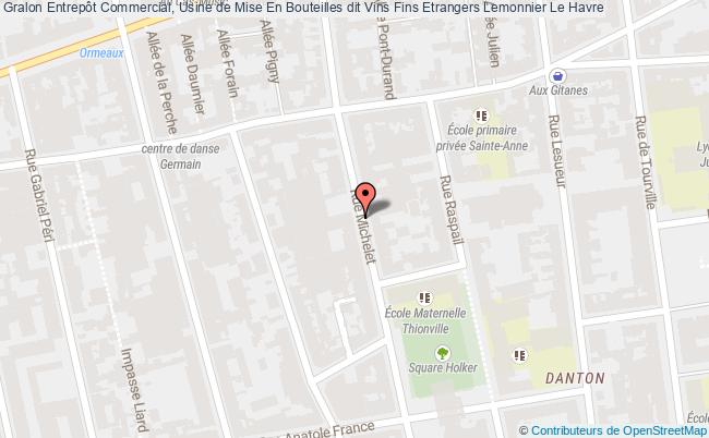 Entrepôt Commercial, Usine De Mise En Bouteilles Dit Vins Fins Etrangers Lemonnier  Le Havre