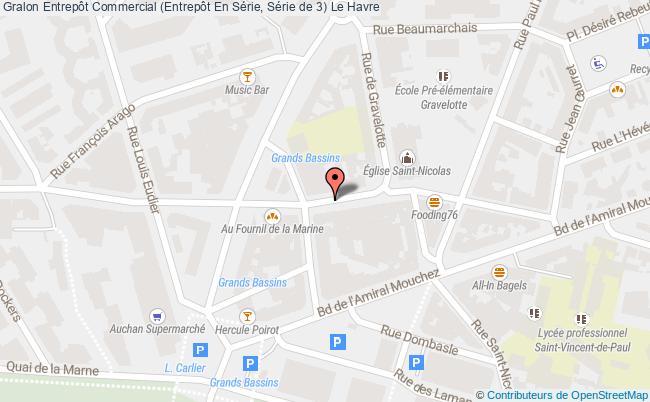 Entrepôt Commercial (entrepôt En Série, Série De 3)  Le Havre