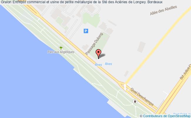 Entrepôt Commercial Et Usine De Petite Métallurgie De La Sté Des Aciéries De Longwy.  Bordeaux