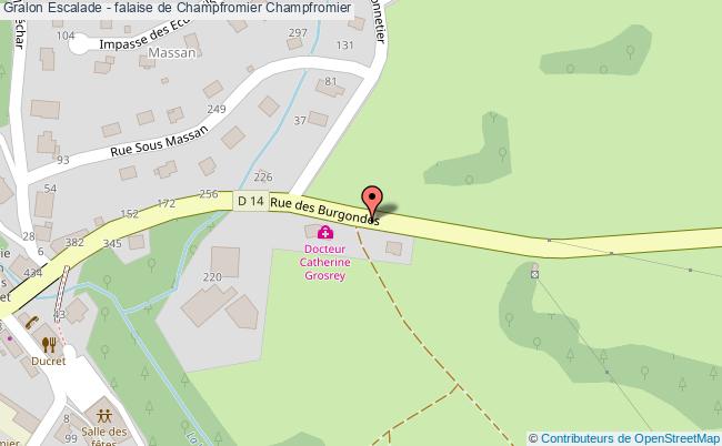 Escalade - Falaise De Champfromier 