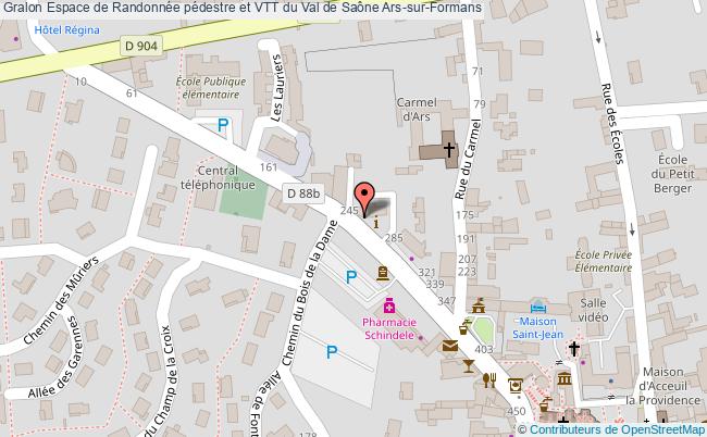 Espace De Randonnée Pédestre Et Vtt Du Val De Saône  Ars-sur-formans