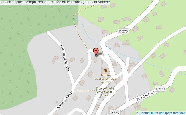 Espace Joseph Besset - Musée Du Charronnage Au Car  Vanosc