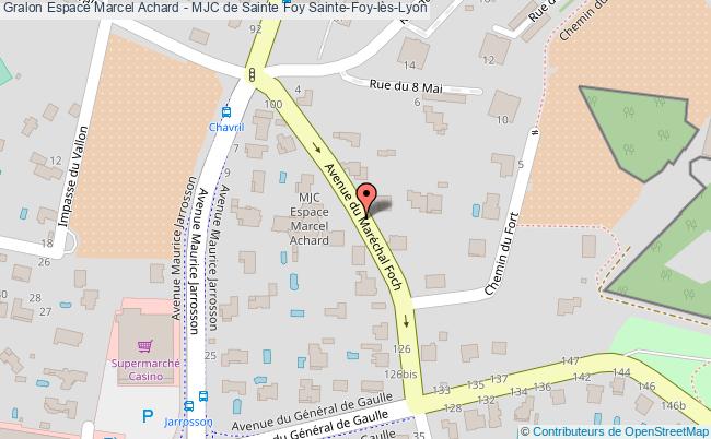 Espace Marcel Achard - Mjc De Sainte Foy  Sainte-foy-lès-lyon