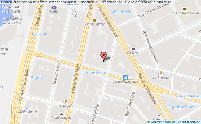 établissement Administratif Communal : Direction Du Personnel De La Ville De Marseille 