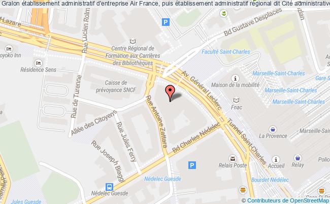 établissement Administratif D'entreprise Air France, Puis établissement Administratif Régional Dit Cité Administrative  Marseille
