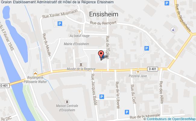 Etablissement Administratif Dit Hôtel De La Régence  Ensisheim
