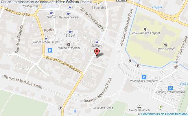 Etablissement De Bains Dit Untere Badstub  Obernai