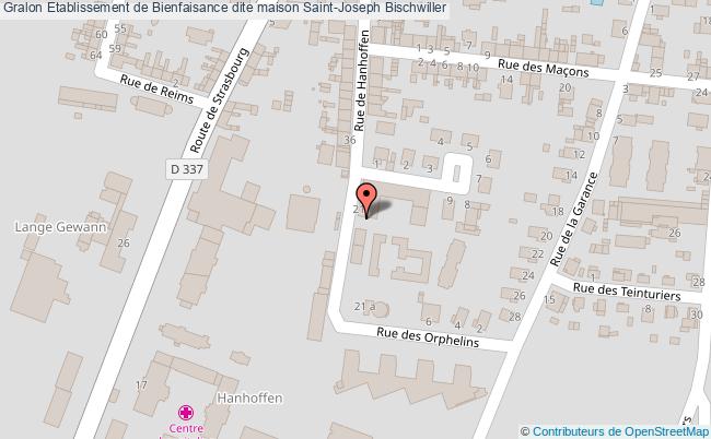 Etablissement De Bienfaisance Dite Maison Saint-joseph  Bischwiller
