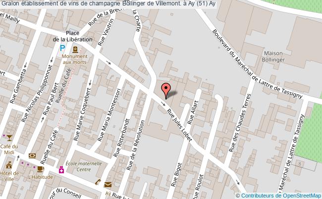 établissement De Vins De Champagne Bollinger De Villemont. à Ay (51) 