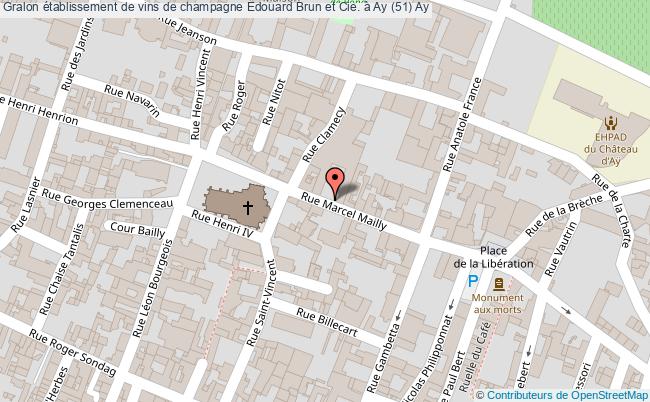 établissement De Vins De Champagne Edouard Brun Et Cie. à Ay (51) 