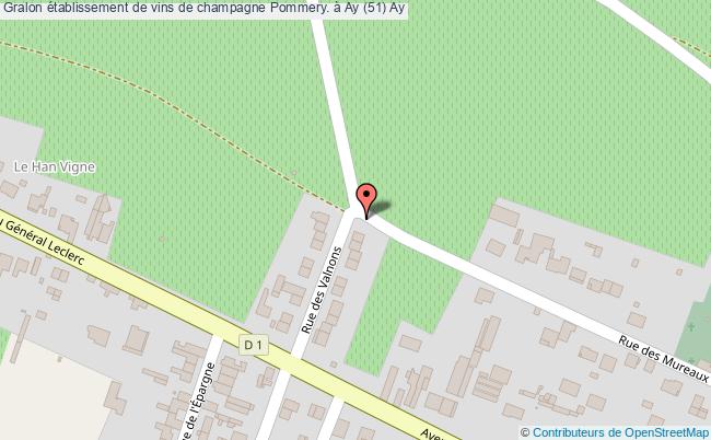 établissement De Vins De Champagne Pommery. à Ay (51) 