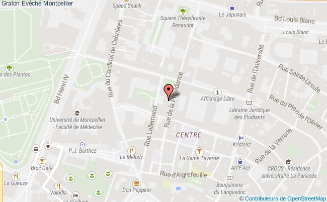 Evêché  Montpellier