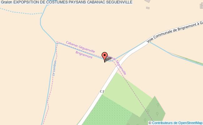 Expopsition De Costumes Paysans  Cabanac-séguenville