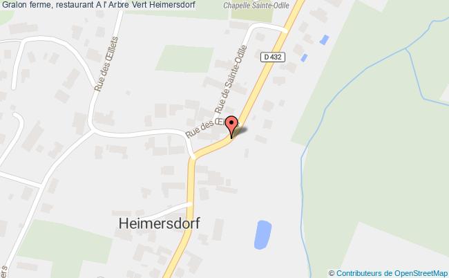 Ferme, Restaurant A L' Arbre Vert  Heimersdorf