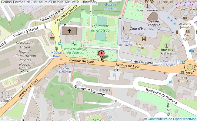 Fermeture - Museum D'histoire Naturelle  Chambéry