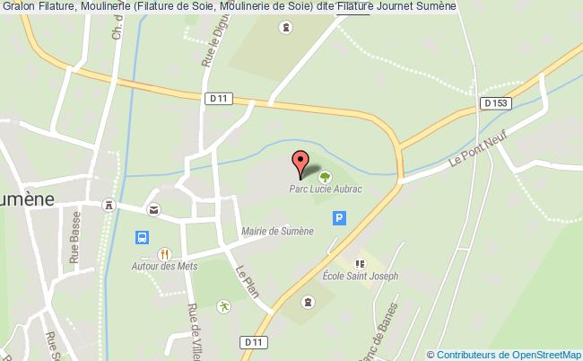 Filature, Moulinerie (filature De Soie, Moulinerie De Soie) Dite Filature Journet  Sumène