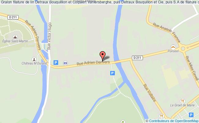 Filature De Lin Detraux Bouquillion Et Colpaert Vanlersberghe, Puis Detraux Bouquillon Et Cie, Puis S.a De Filature De Jute, Puis Manufacture De Confection Des établissements Belleteste S.a, Actuellem  Arques