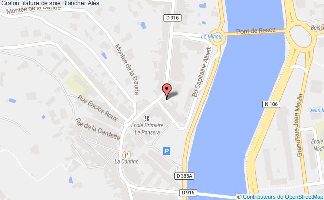 Filature De Soie Blancher  Alès