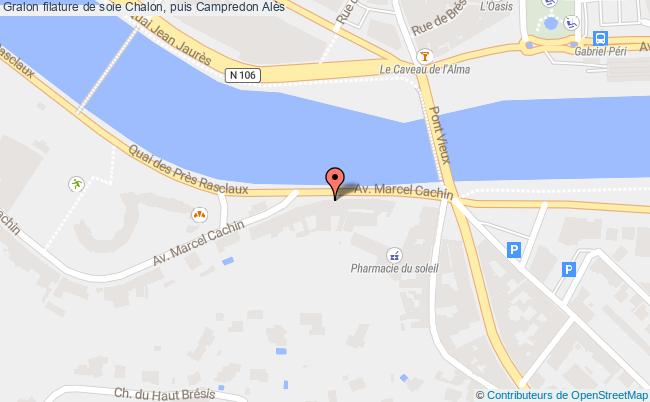 Filature De Soie Chalon, Puis Campredon  Alès