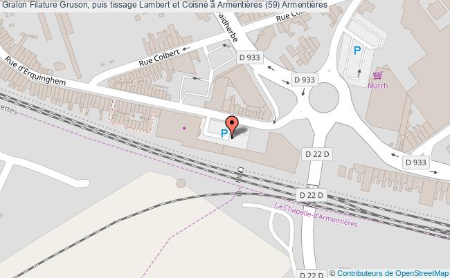 Filature Gruson, Puis Tissage Lambert Et Coisne à Armentières (59) 