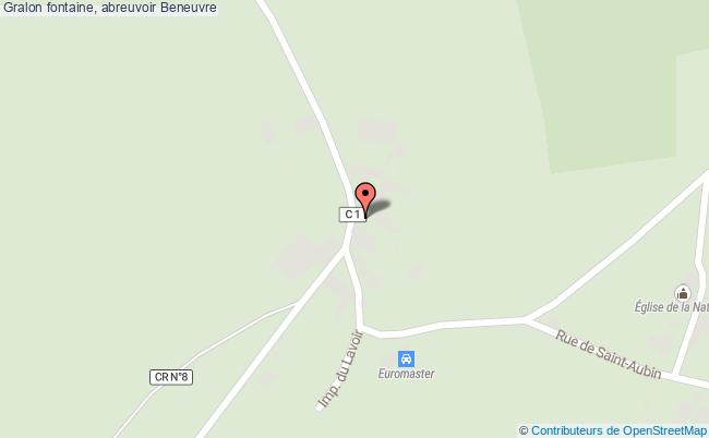 Fontaine, Abreuvoir  Beneuvre