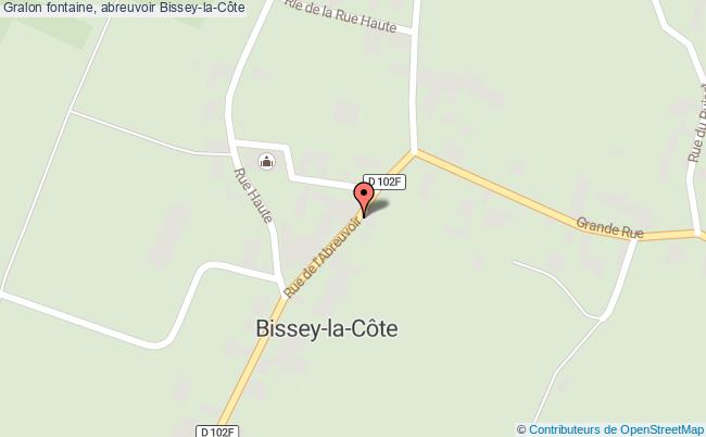 Fontaine, Abreuvoir  Bissey-la-côte