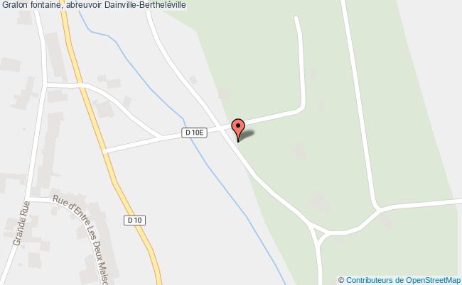 Fontaine, Abreuvoir  Dainville-bertheléville