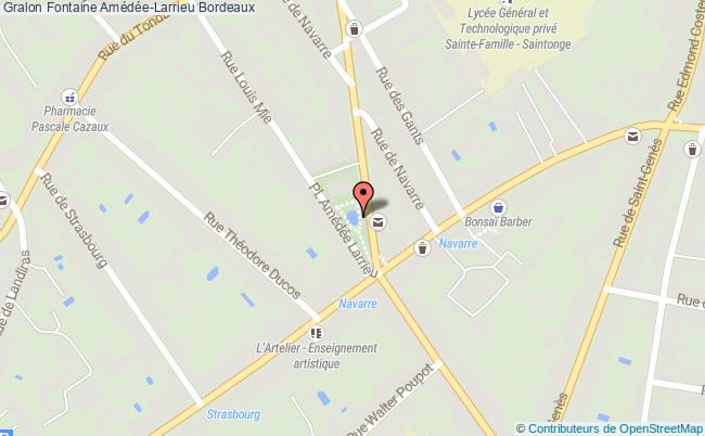 Fontaine Amédée-larrieu  Bordeaux