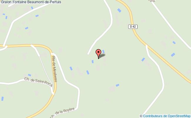 Fontaine  Beaumont-de-pertuis