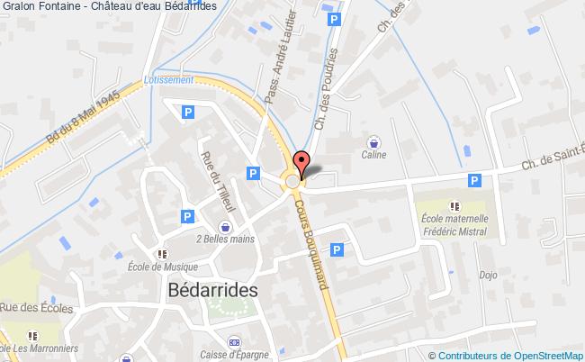 Fontaine - Château D'eau  Bédarrides