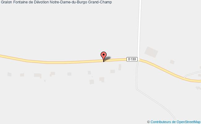 Fontaine De Dévotion Notre-dame-du-burgo  Grand-champ