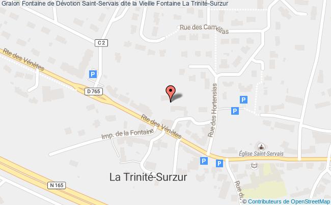 Fontaine De Dévotion Saint-servais Dite La Vieille Fontaine  La Trinité-surzur