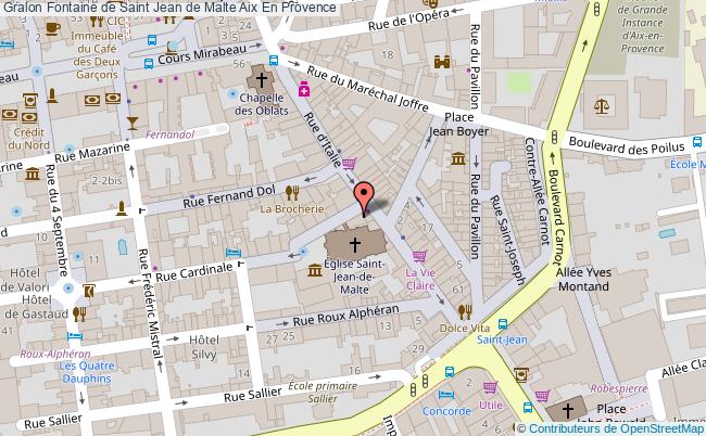 Fontaine De Saint Jean De Malte  Aix En Provence