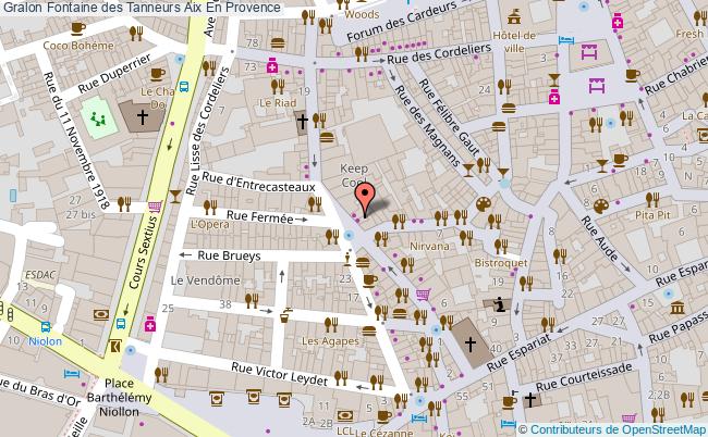 Fontaine Des Tanneurs  Aix En Provence