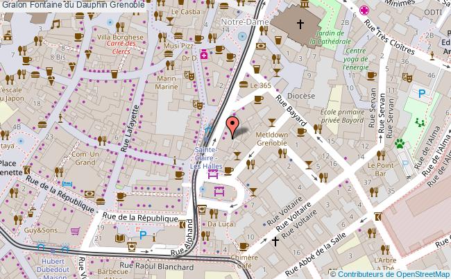 Fontaine Du Dauphin  Grenoble