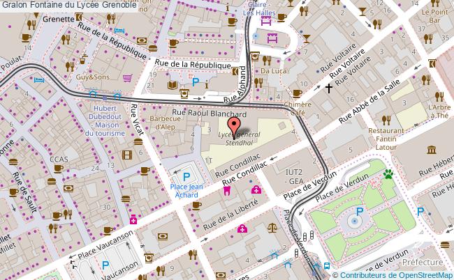 Fontaine Du Lycée  Grenoble