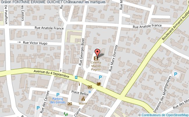 Fontaine Erasme Guichet  Châteauneuf-les-martigues