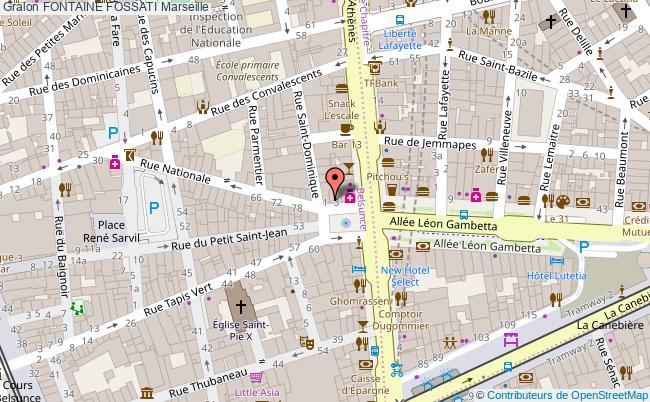 Fontaine Fossati  Marseille