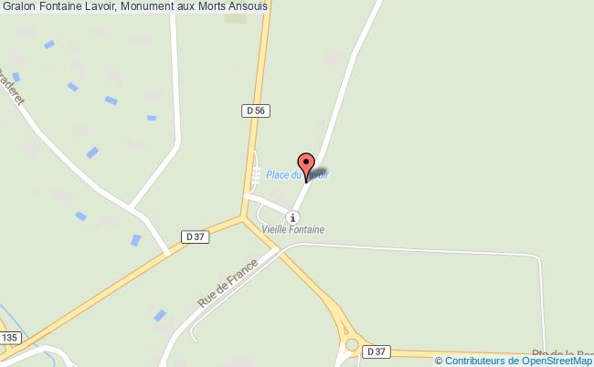 Fontaine Lavoir, Monument Aux Morts  Ansouis